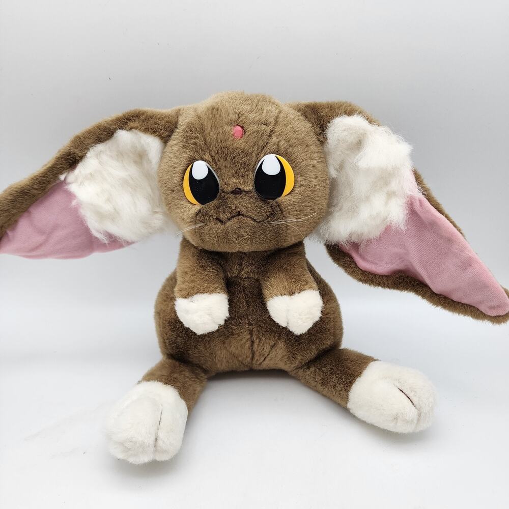 Vintage Tenchi Muyo Plush 9” Cabbit Ryo-Ohki Animetrix Anime Brown Big Ears 1997